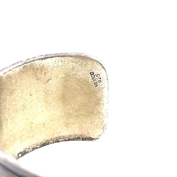 ❌SOLD❌Mexican Silver 925 Aztec Cuff Bracelet - Picture 4 of 6
